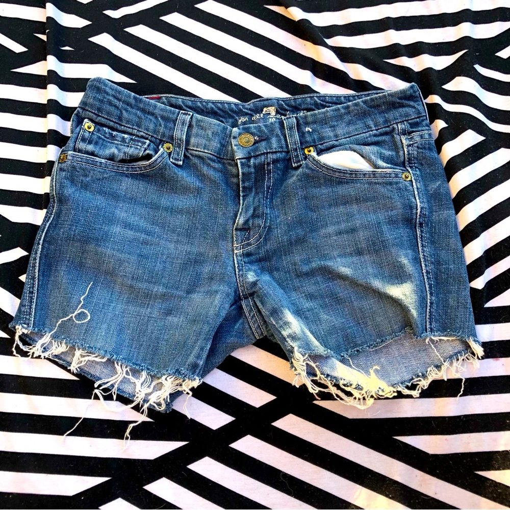 7 FOR ALL MANKIND | ‘A Pocket’ Jean Shorts